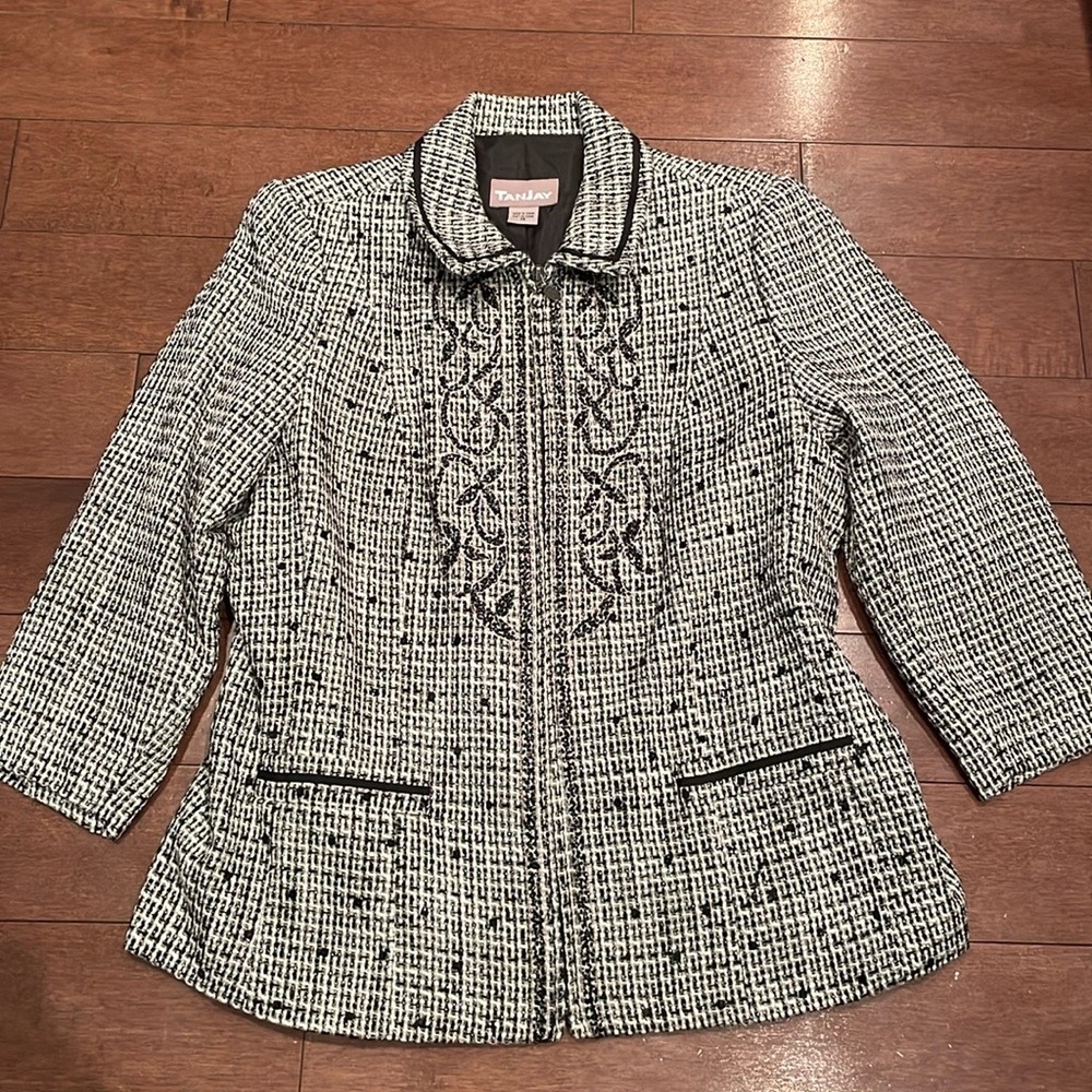 Tanjay sparkly black jacket